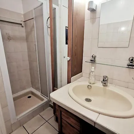 公寓 T2 Au Calme-vue Et Baie De Collioure-garage 科利尤尔