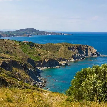 T2 Au Calme-vue Et Baie De Collioure-garage شقة