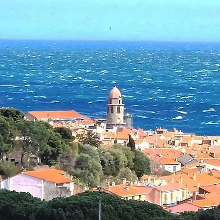 T2 Au Calme-vue Et Baie De Collioure-clim-garage *