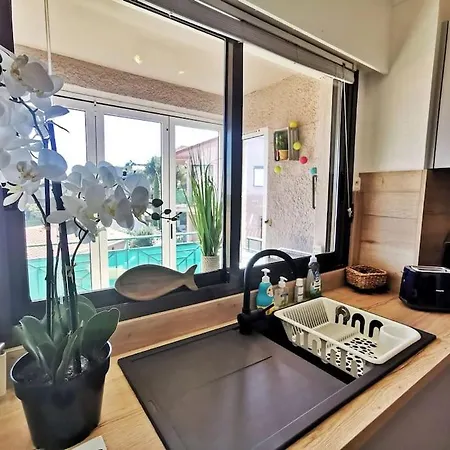 T2 Au Calme-vue Et Baie De Collioure-garage 公寓 *