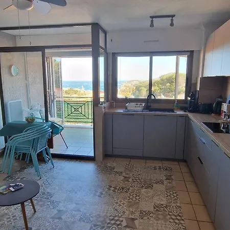 T2 Au Calme-vue Et Baie De Collioure-garage 公寓