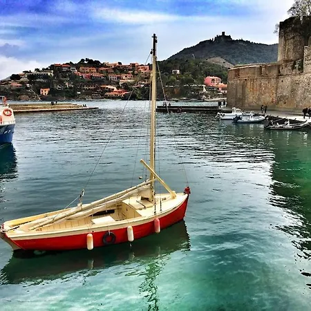 Lejlighed T2 Au Calme-vue Et Baie De Collioure-clim-garage
