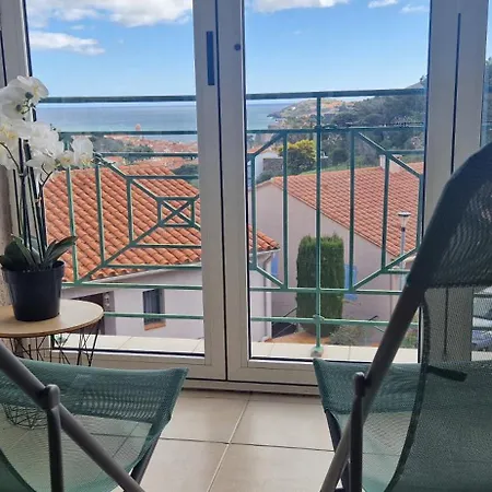 T2 Au Calme-vue Et Baie De Collioure-clim-garage